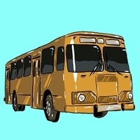 Обычный автобус